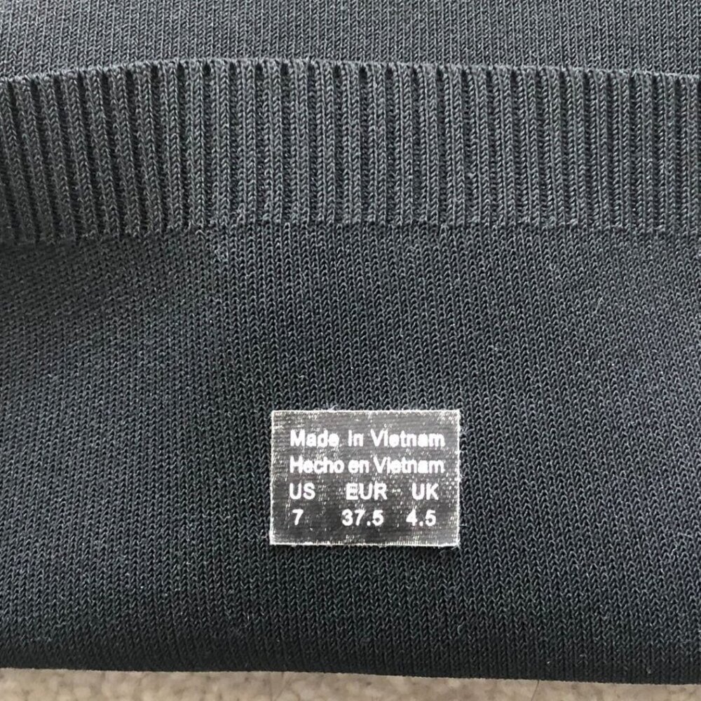 Like New - Aldo Crulla Over-The-Knee Boots In Black Stretch Knit Size 7 - Picture 10 of 16